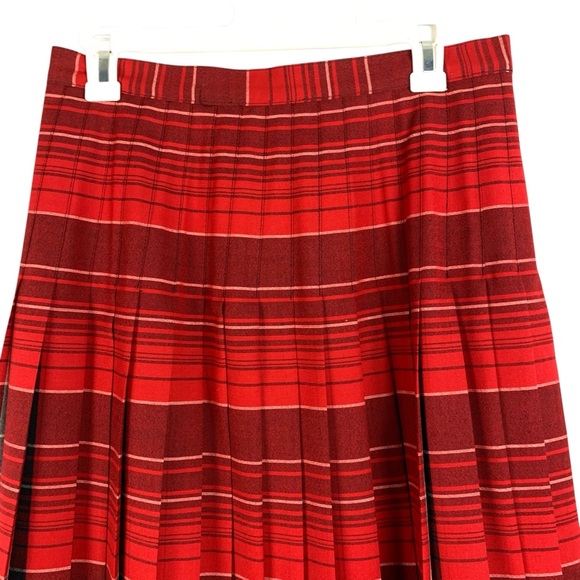Pendleton Heritage Limited Edition Wool Plaid Reversible Turnabout Skirt Size 10 - Picture 10 of 16